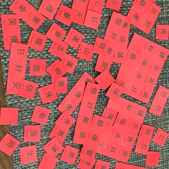 Assorted Chinese character magnets - Picture 1 of 6